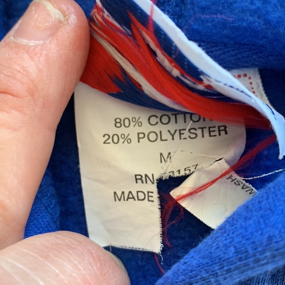 2004 Los Angeles Dodgers MLB Playoffs Hoodie Sweatshirt Size M - Picture 4 of 6